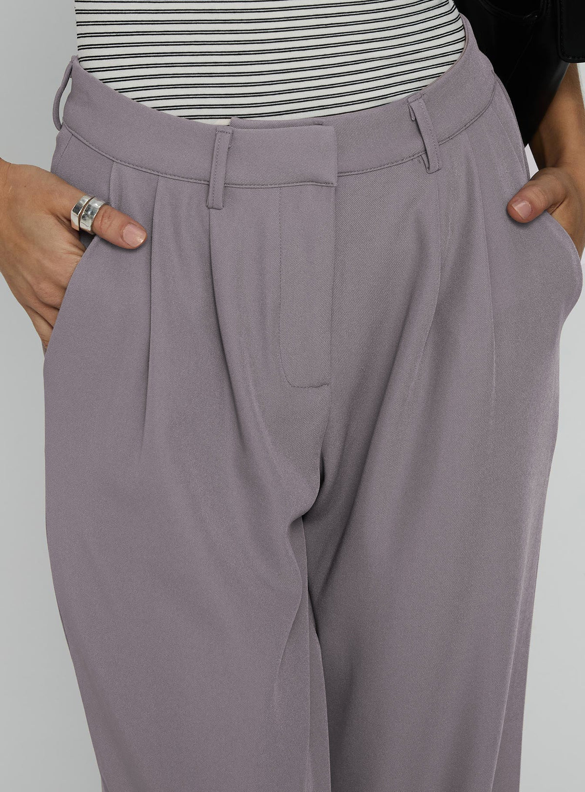 Ambient Wide Leg Pant Grey