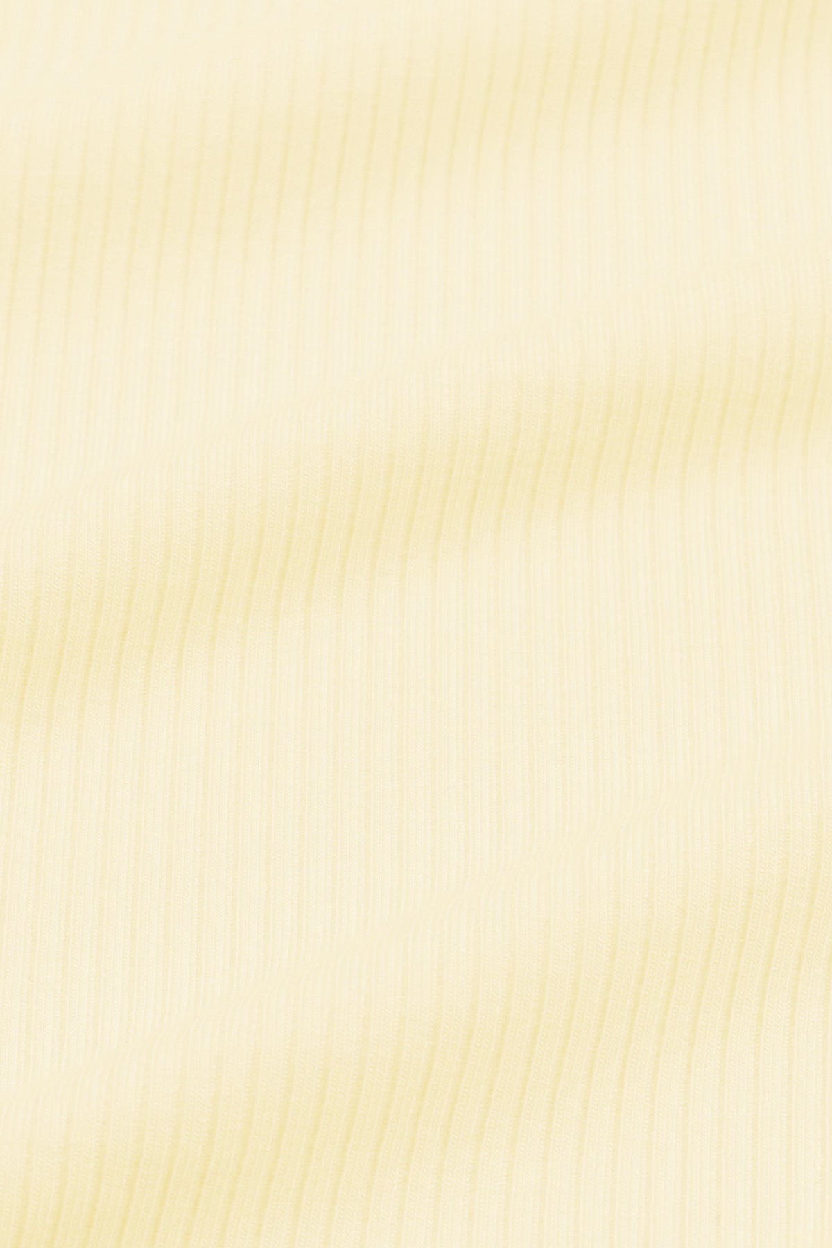 Ribbed Spaghetti Strap Bodysuit in Chamomile