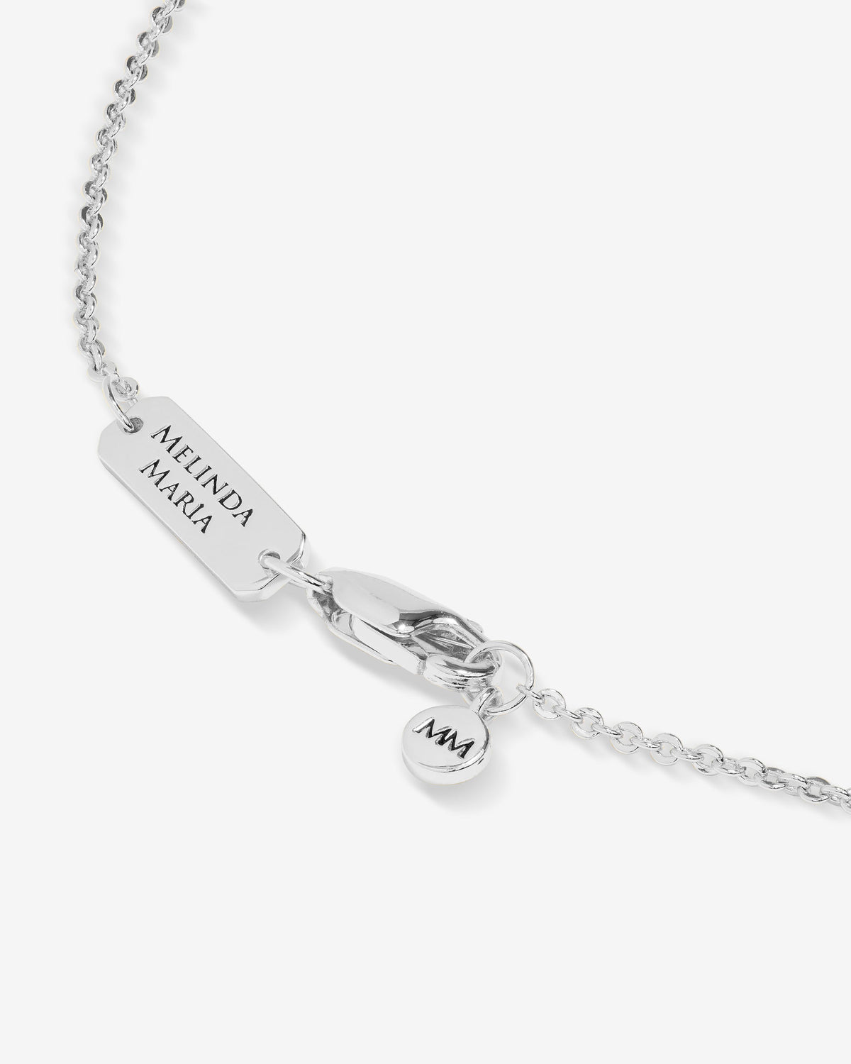 She's a Boss Pendant Necklace - Silver|Blue Opal