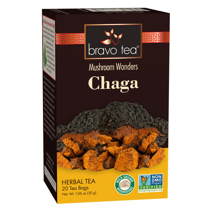 Bravo Tea - Chaga Mushroom Herbal Tea