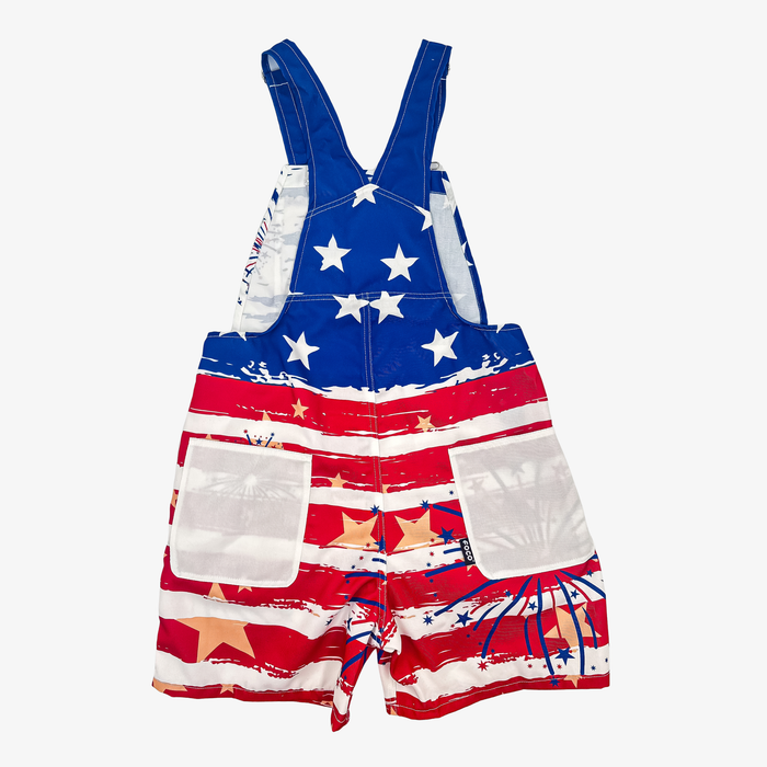 Buffalo Bills America Themed Shortalls