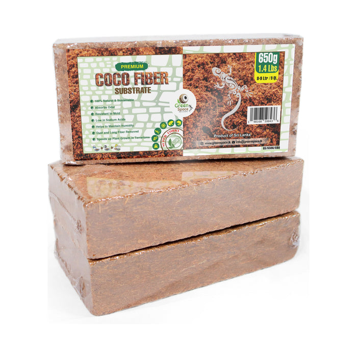 Green Space Coco Fiber Compressed Brick 650G