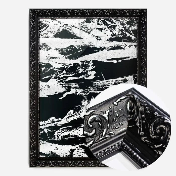 21x30cm | 8¼ x 11¾in / Black Ornate Frame