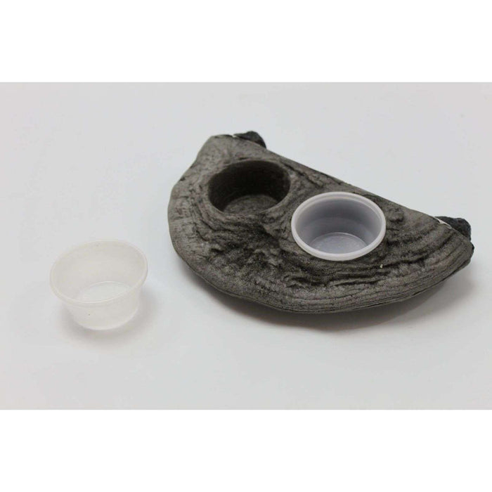 MagNaturals Magnetic Gecko Ledge with Two Cups:Jungle Bob's Reptile World
