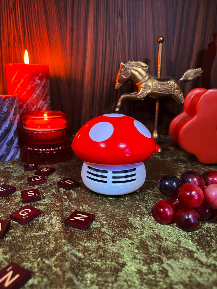 Mini Mushroom Vacuum - Desk Cleaner