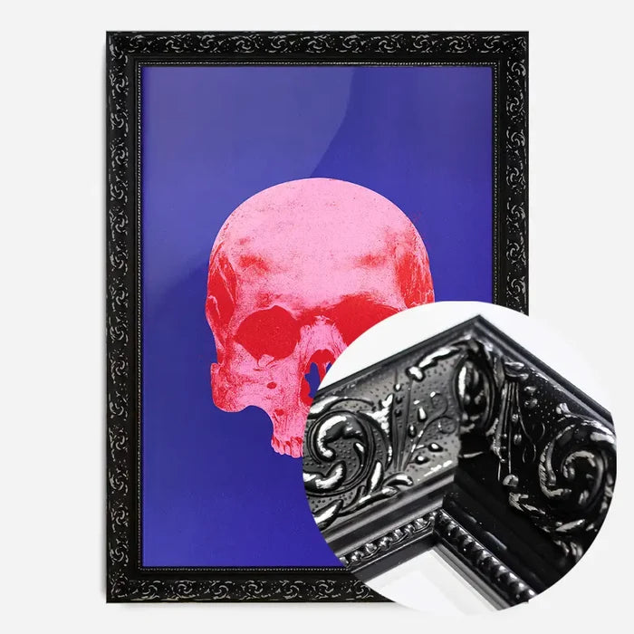21x30cm | 8¼ x 11¾in / Black Ornate Frame
