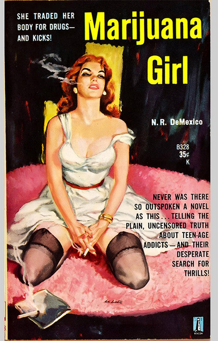PosterSource - Marijuana Girl Book Poster