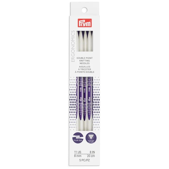 Prym Ergonomics 8" Double Pointed Needles