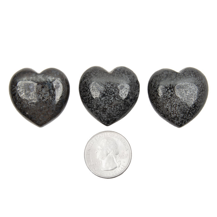 Psilomelane (Merlinite) - Hearts, Intuitive Picks