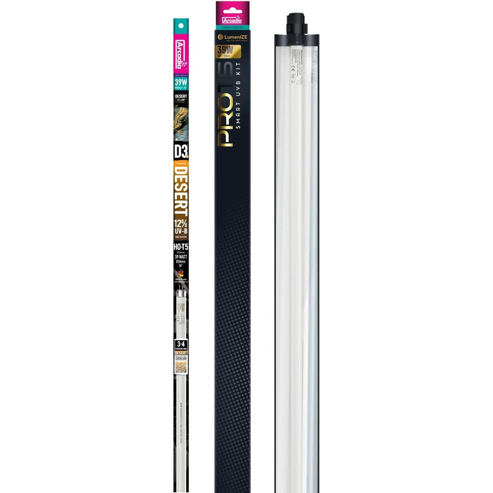 RARLZ39RZ Arcadia Lumenize T5 kit (12% UVB) (34" Bulb) (39w) (36" Fixture)
