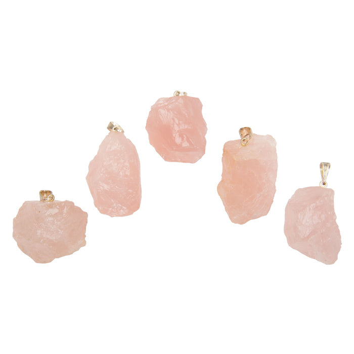rose quartz pendant