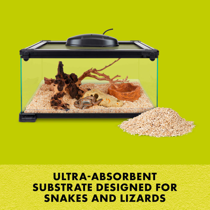 Zilla Snake and Lizard Aspen Chip Bedding and Litter 24qt