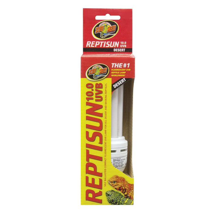 Zoo Med Reptisun 10.0 UVB Compact Fluorescent Bulb:Jungle Bob's Reptile World