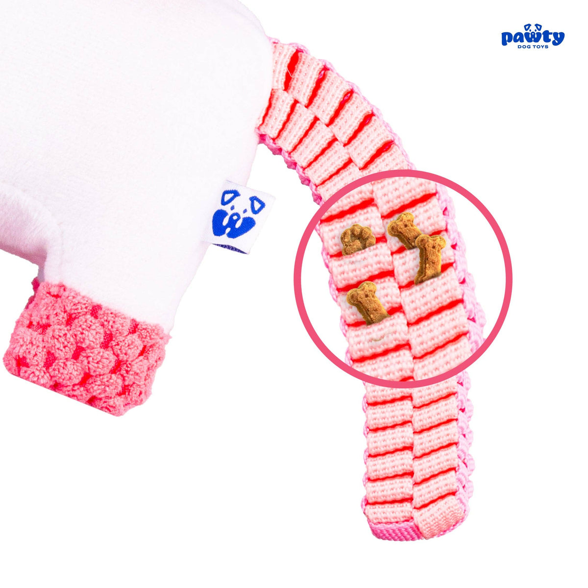 PAWTY Dog Toys - PAWTY Unicorn Dog Toy – Plush Magical Squeaky Toy with Crinkle Wings – Soft & Durable Chew Companion – Cute Fantasy Gift for Dogs – Ideal for Small & Medium Dogs