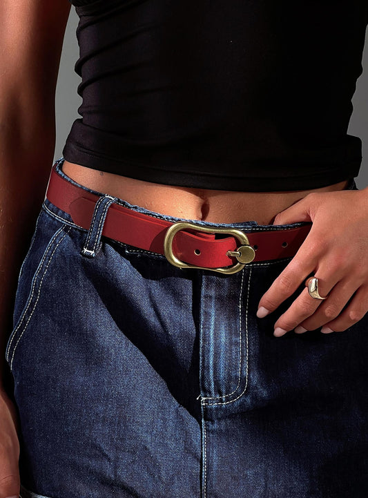 Ashtin Belt Red
