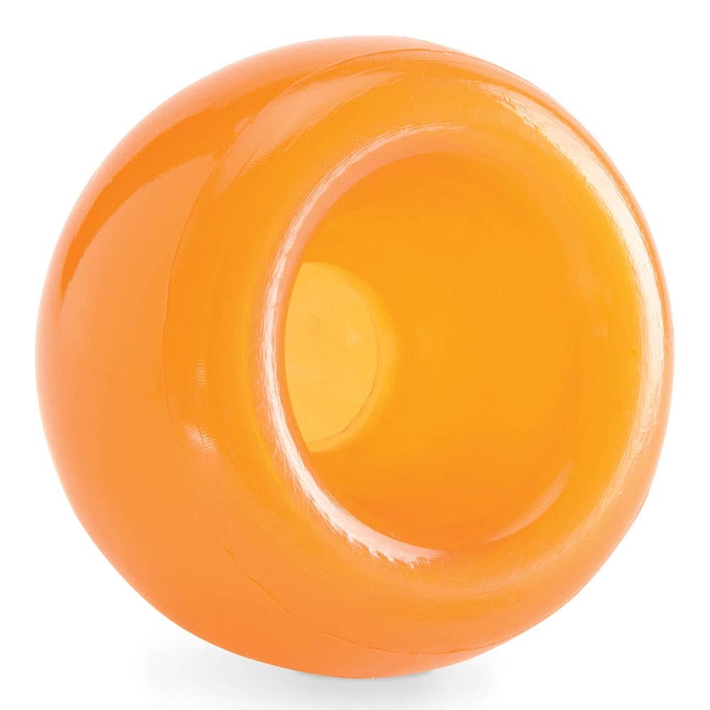 Planet Dog Orbee-Tuff Snoop Treat-Dispensing Dog Toy Orange