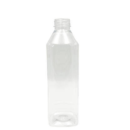1000mL Tall Square Bottle With Tamper Evident Cap - TEM IMPORTS™