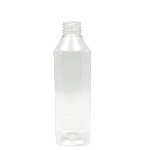 1000mL Tall Square Bottle With Tamper Evident Cap - TEM IMPORTS™