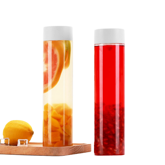 1000mL Wide Mouth Bottles With White Cap - TEM IMPORTS™
