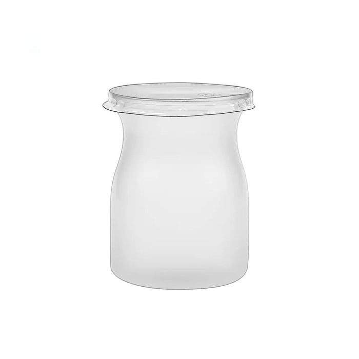 120mL Mini Transparent Matt PP Milk Dessert Bottle