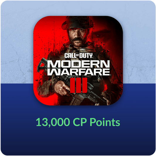 13000 CP Points