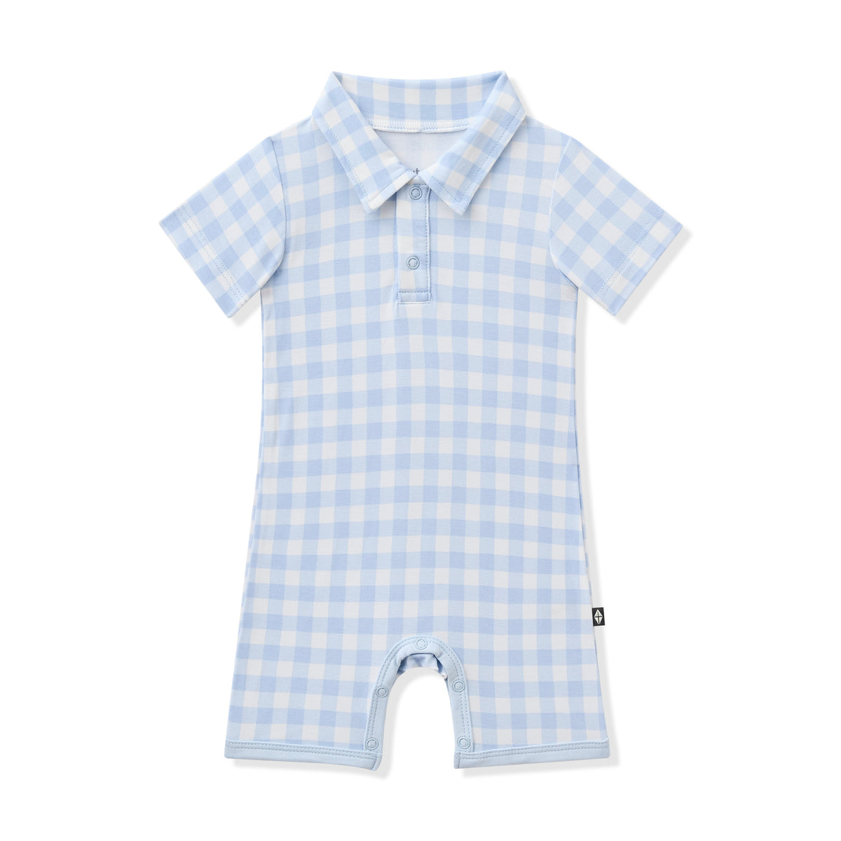 Polo Shortall in Gingham Breeze