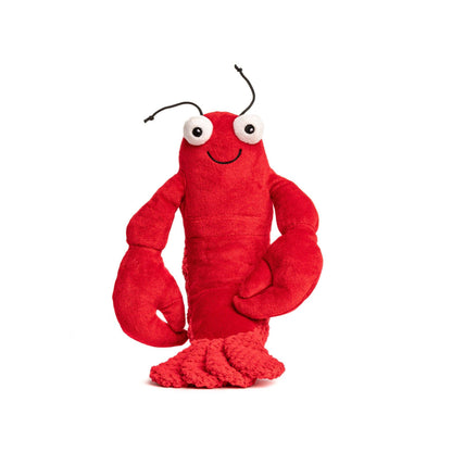Fabdog Floppy Lobster Plush Dog Toy