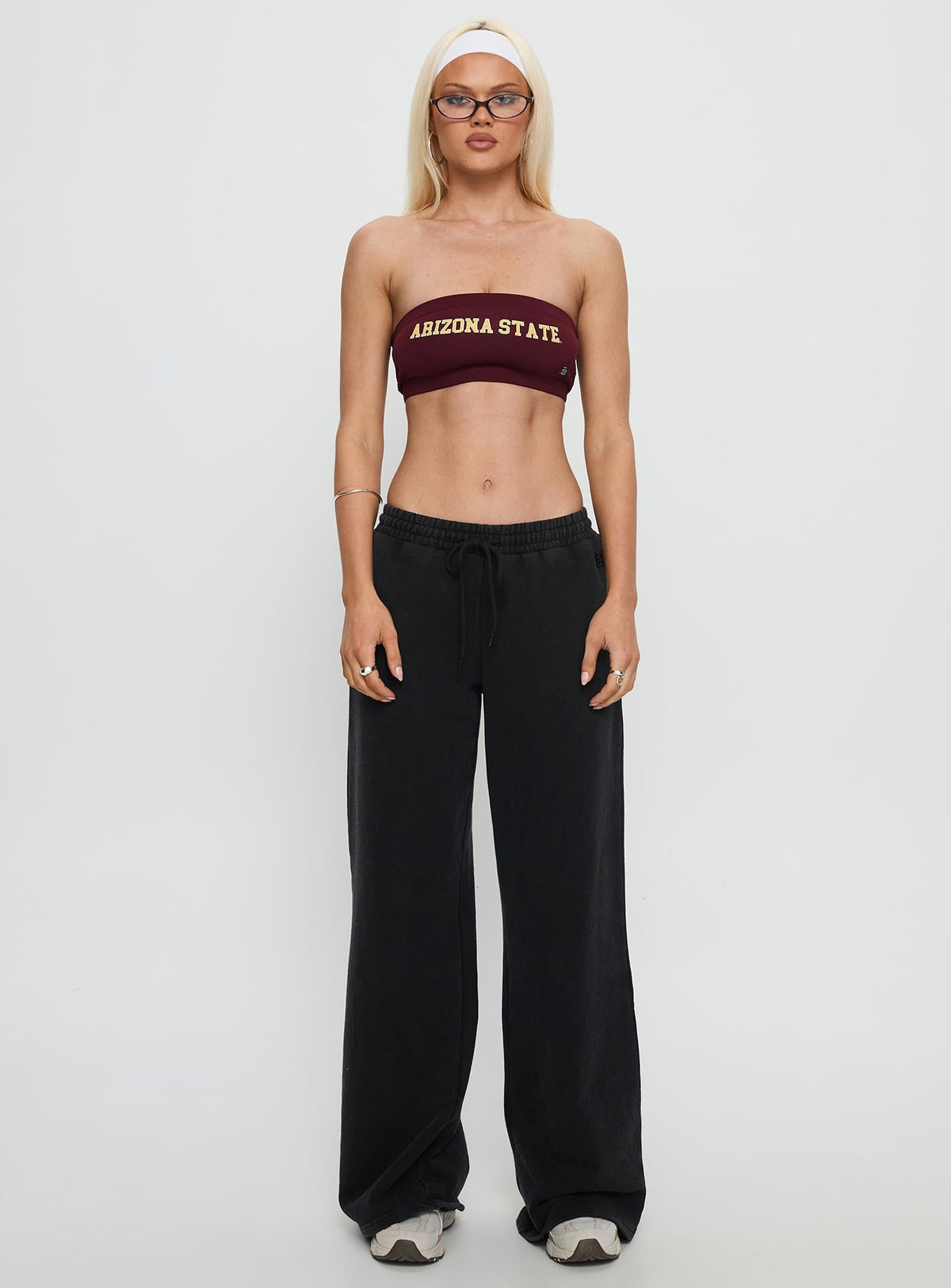 ASU Bandeau Top Maroon
