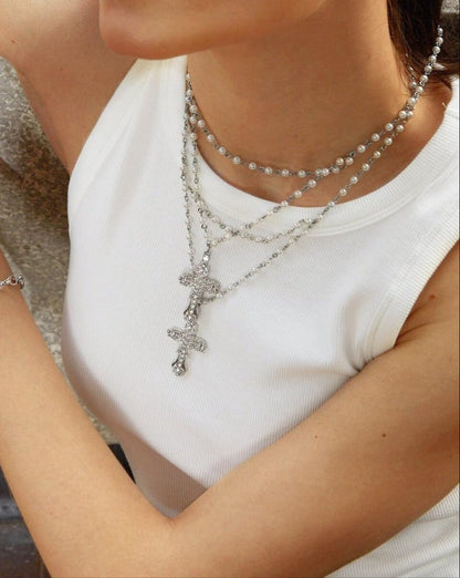 Everette Cross Necklace