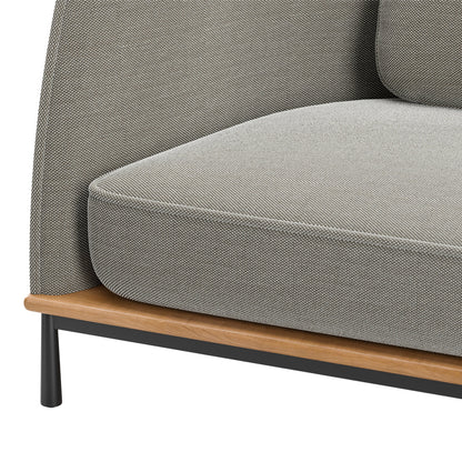 Arc High Back 2-Seater Sofa - Left