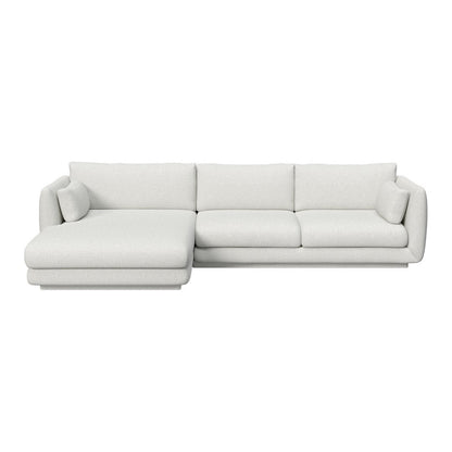 Bloom 2-Seater Sofa w/ Chaise Lounge - Plinth Base