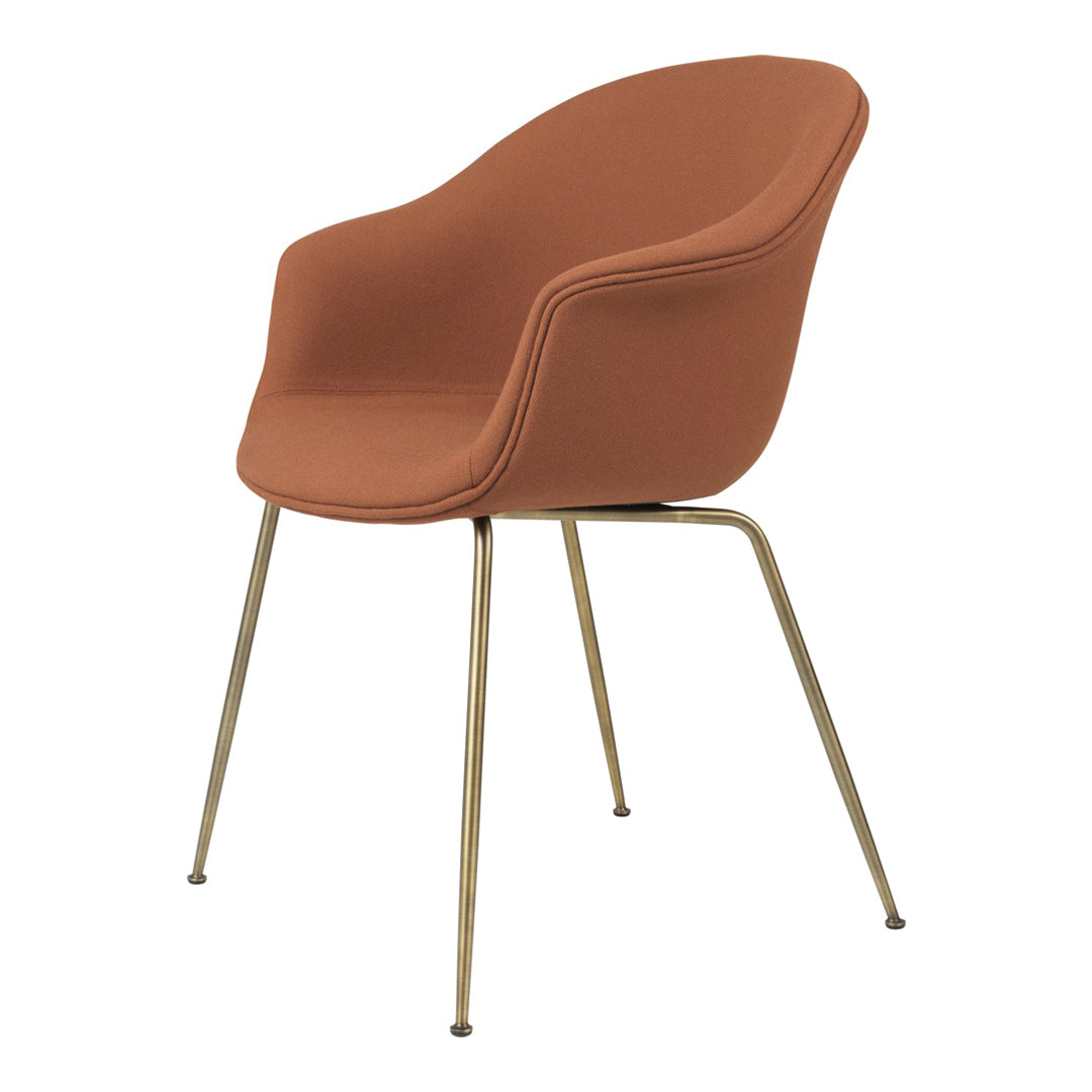 Bat Dining Chair - Conic Base - Fully Upholstered