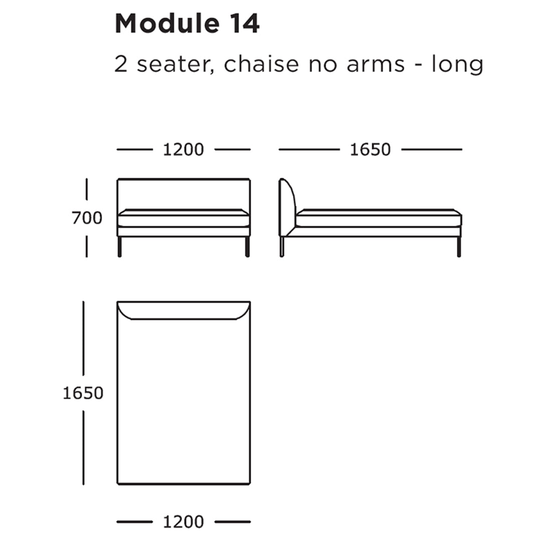 Blade Modular Sofa (Modules 9-16)