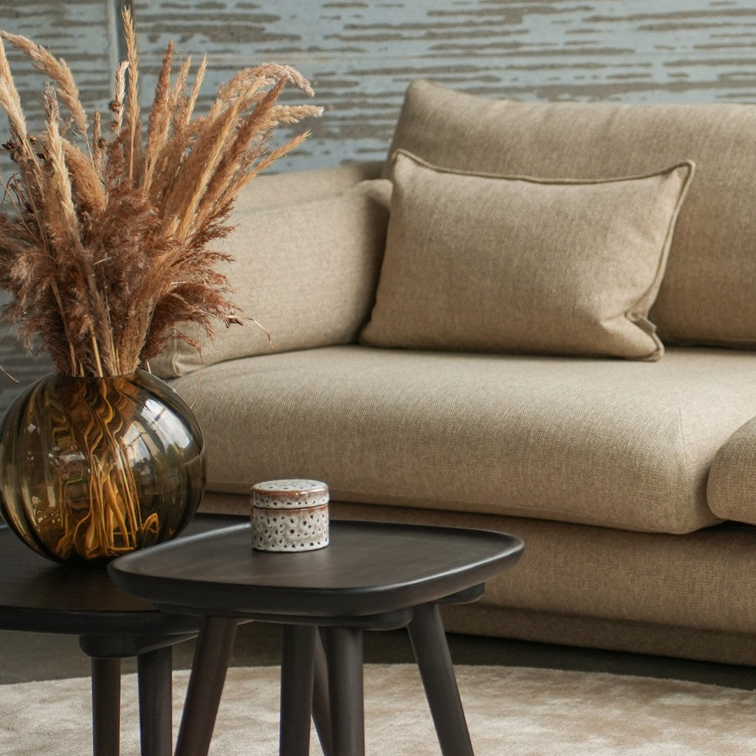 Bloom 2-Seater Sofa w/ Chaise Lounge - Plinth Base