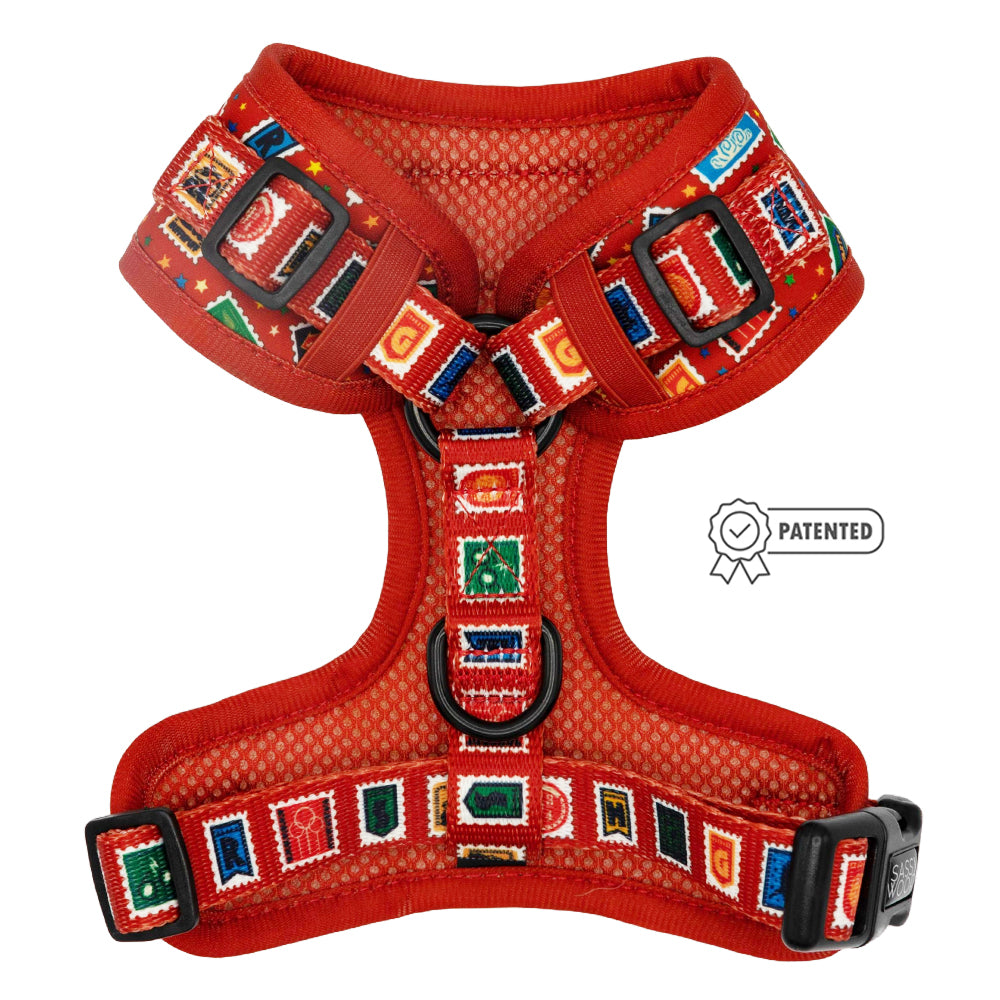 Dog Adjustable Harness - Harry Potter™ Stamps