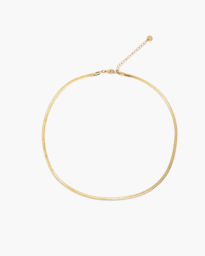 3mm Herringbone Chain Necklace