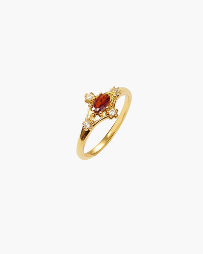 Juliet Garnet Ring
