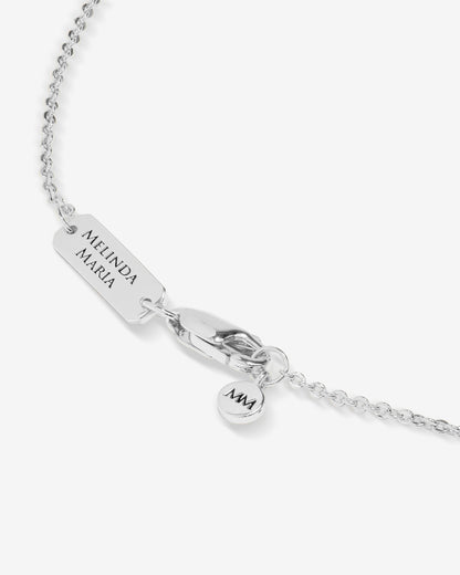 Blue Opal Evil Eye Necklace - Silver|Blue Opal