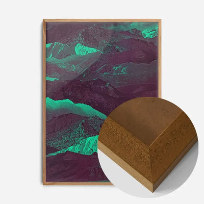 21x30cm | 8¼ x 11¾in / Oak Wood Frame