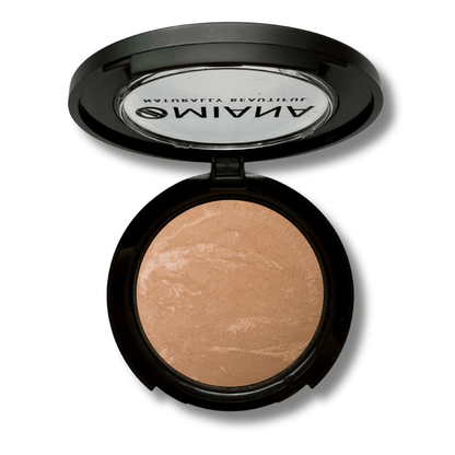 Omiana Natural Cosmetics Foundation Malt Adaptive Pressed Powder Foundation - Titanium Dioxide-Free, & More!