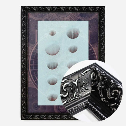 21x30cm | 8¼ x 11¾in / Black Ornate Frame