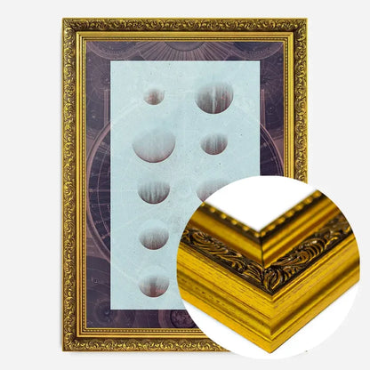21x30cm | 8¼ x 11¾in / Gold Ornate Frame