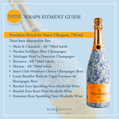Beau Bottles Verde Palm Pavilion- Champagne Collection