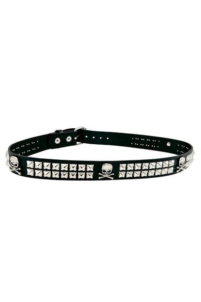Black Flag Skull & Crossbones Belt