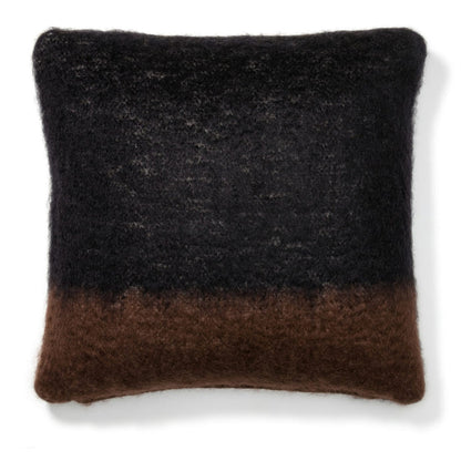 Black Mohair Pillow Case