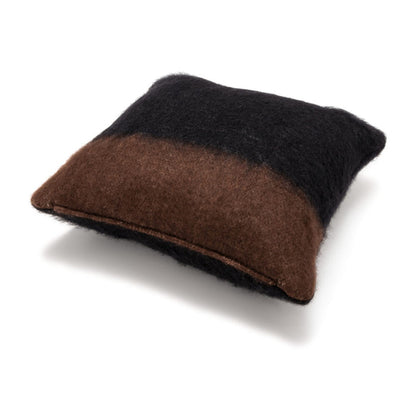 Black Mohair Pillow Case