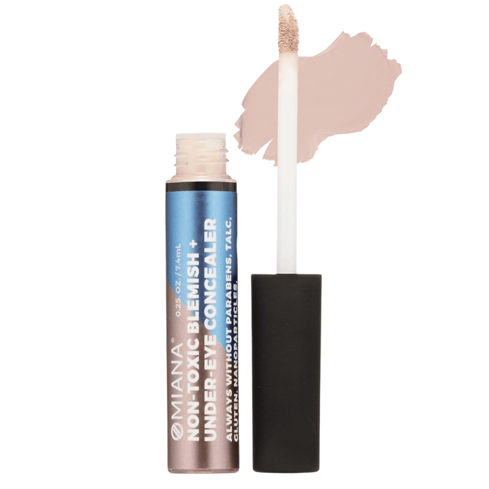 Omiana Natural Cosmetics Concealer Beige Blemish + Under-Eye Concealer — Mica-Free!