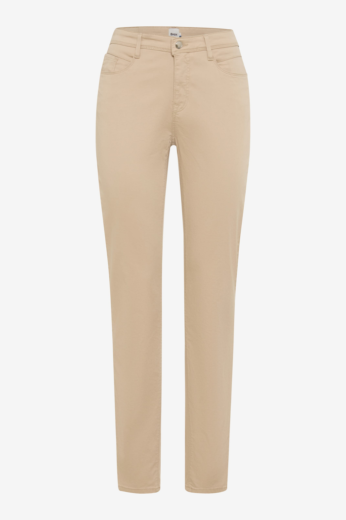 Brax Mary Straight Leg Trousers Sand 9870920 91452 56 by Brax, shop Brax at Dotique for stylish sand trousers.
