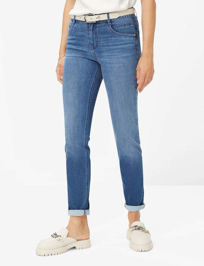 Brax Shakira 706000 9987920 27 Used Stone Blue Slim Fit Jeans by Brax, shop Brax at Dotique for stylish denim.
