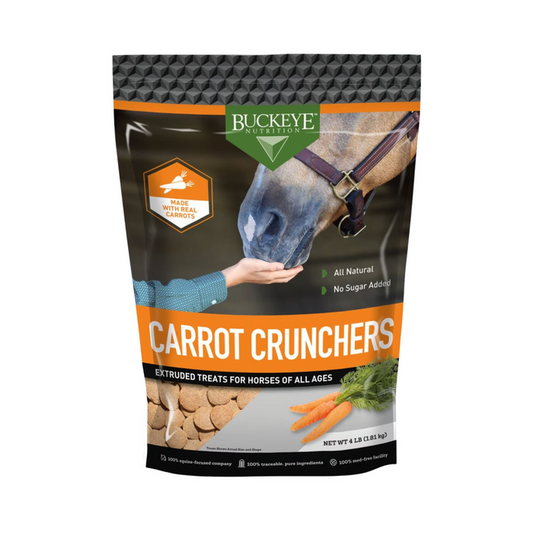 Buckeye Nutrition Carrot Crunchers Horse Treats - Pittsboro Feed